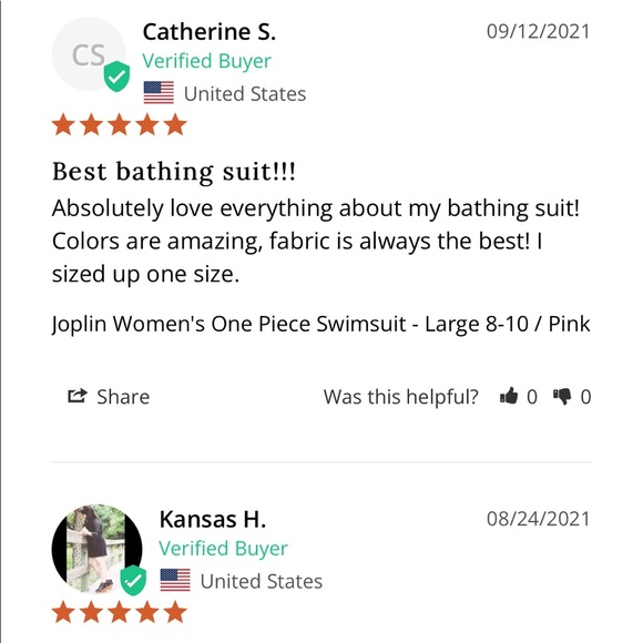 NWT Posh Peanut Women's One Piece Swimsuit L🍊 - Picture 12 of 16